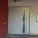 Zadný vchod na Rovniankovej 14