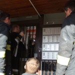 Praktická skúška hasičského zásahu v roku 2007